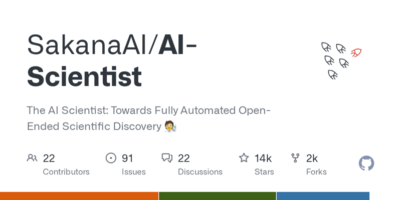 SakanaAI's AI Scientist